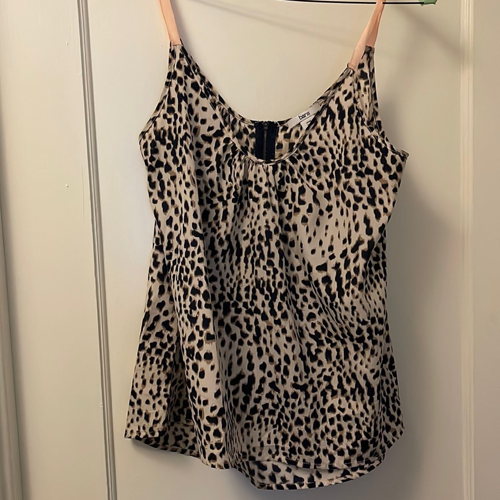 Bar III leopard print tank top - L